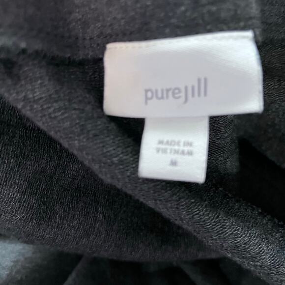 Pure Jill Ponte Knit Stretchy Pants Med Soft! Pima Cotton Workwear Minimalist - Picture 5 of 5